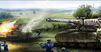 Union Tank Attack
